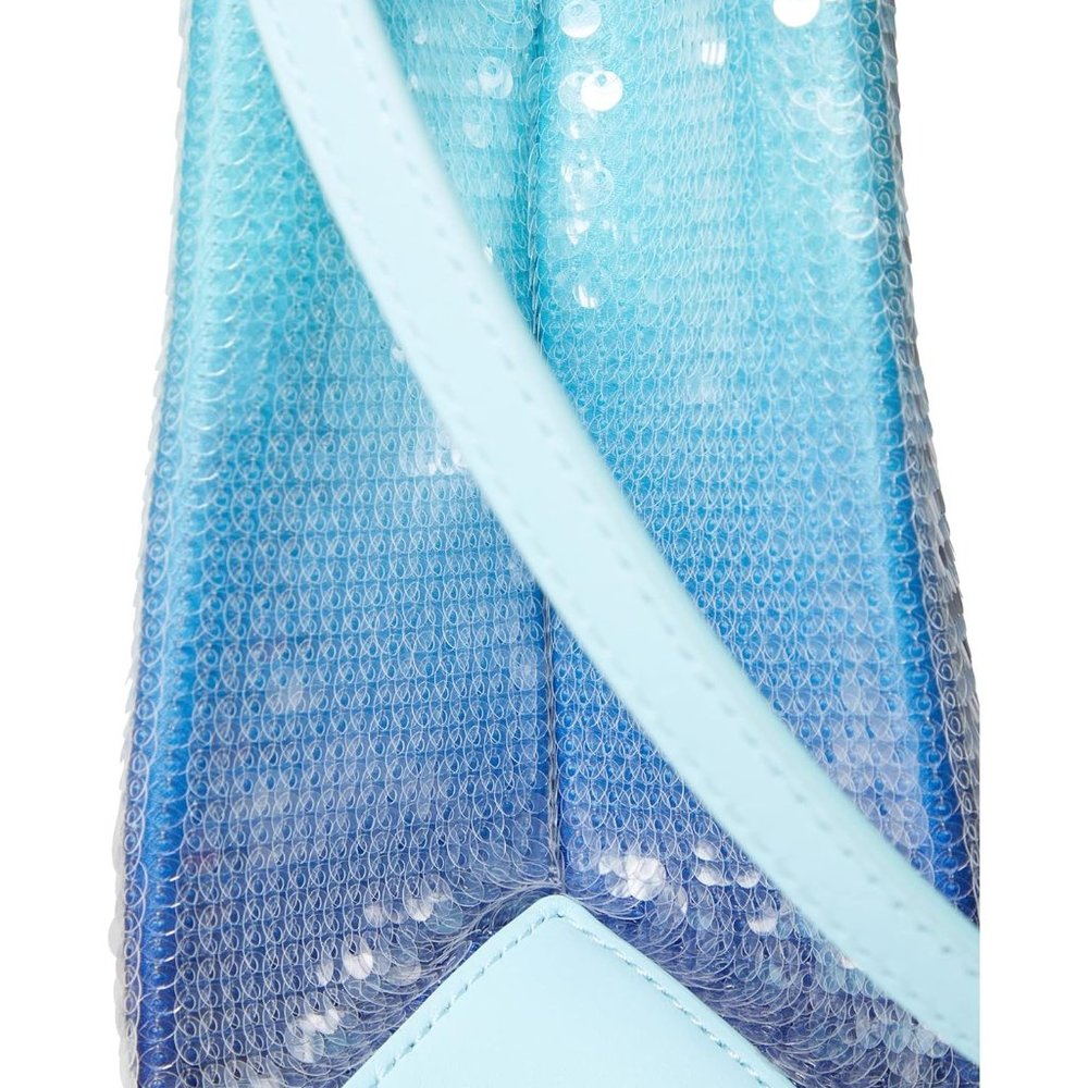 kate spade new york $398 Sam Icon Ombre Sequin Fabric Small Tote Pool NWT - Picture 3 of 9